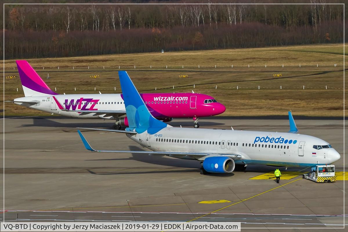 VQ-BTD, 2014 Boeing 737-8MA C/N 43664, Boeing 737-8MA