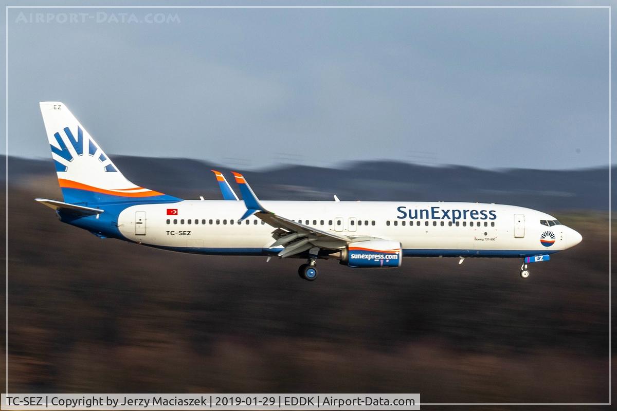 TC-SEZ, 2016 Boeing 737-8HC C/N 61183, Boeing 737-8HC
