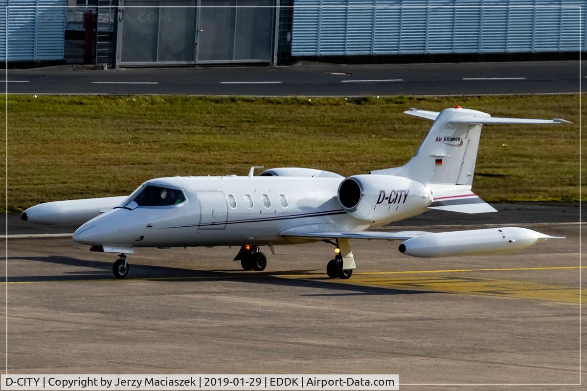 D-CITY, 1978 Gates Learjet 35A C/N 35A-177, Learjet 35A