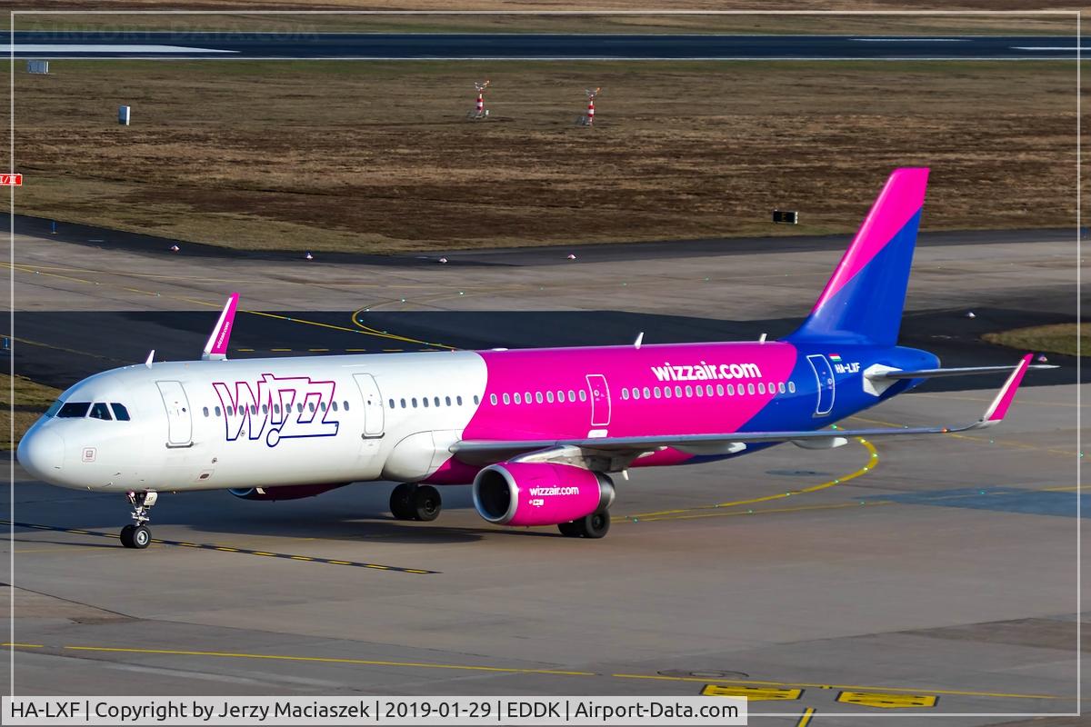 HA-LXF, 2016 Airbus A321-231 C/N 7155, Airbus A321-231