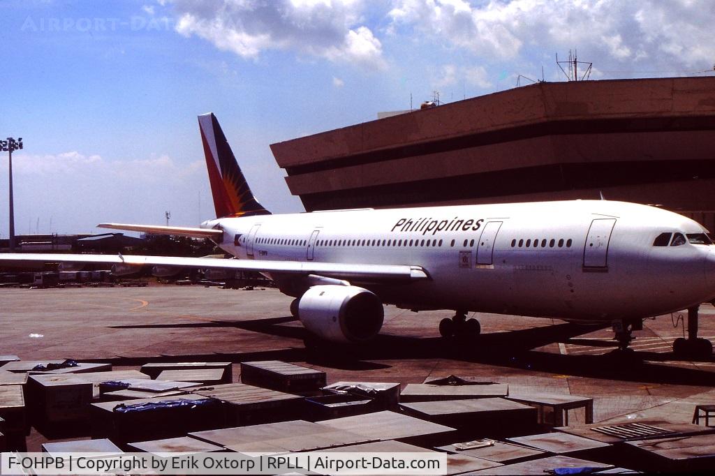 F-OHPB, 1983 Airbus A300B4-203 C/N 235, F-OHPB at the gate in MNL