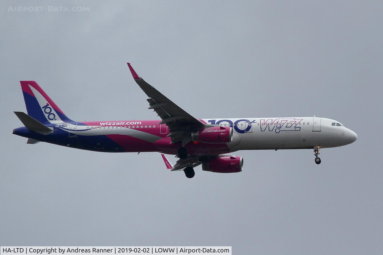 HA-LTD, 2018 Airbus A321-231 C/N 8305, Wizzair A321