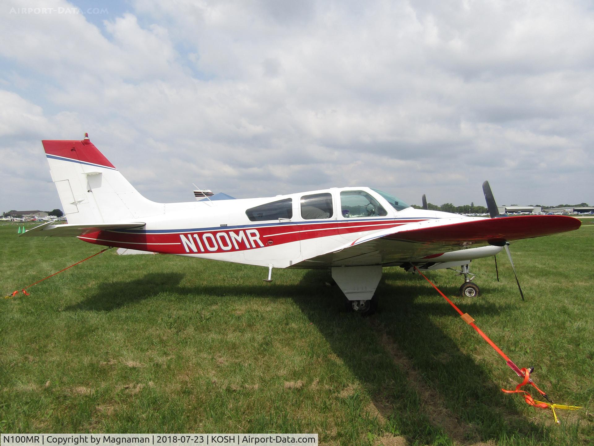 N100MR, 1973 Beech 95-B55 (T42A) Baron C/N TC-1512, at EAA 18