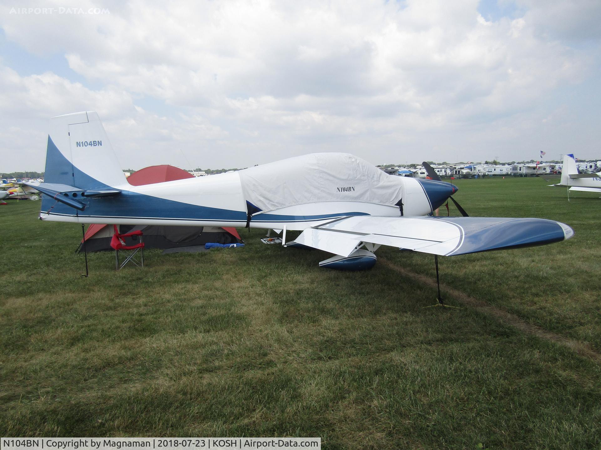 N104BN, 2018 Vans RV-10 C/N 41564, at EAA 18