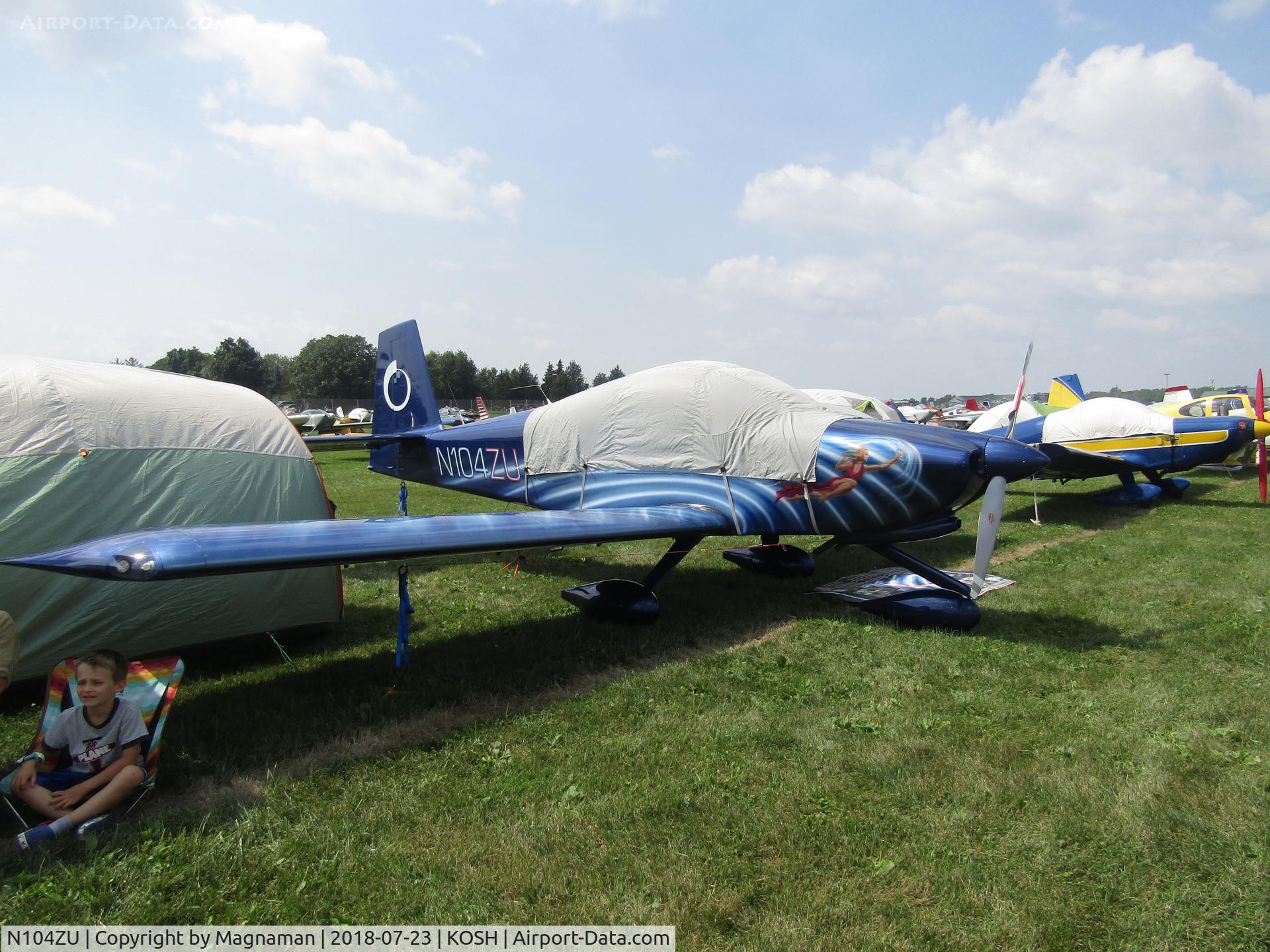 N104ZU, 2015 Vans RV-10 C/N 41103, at EAA 18