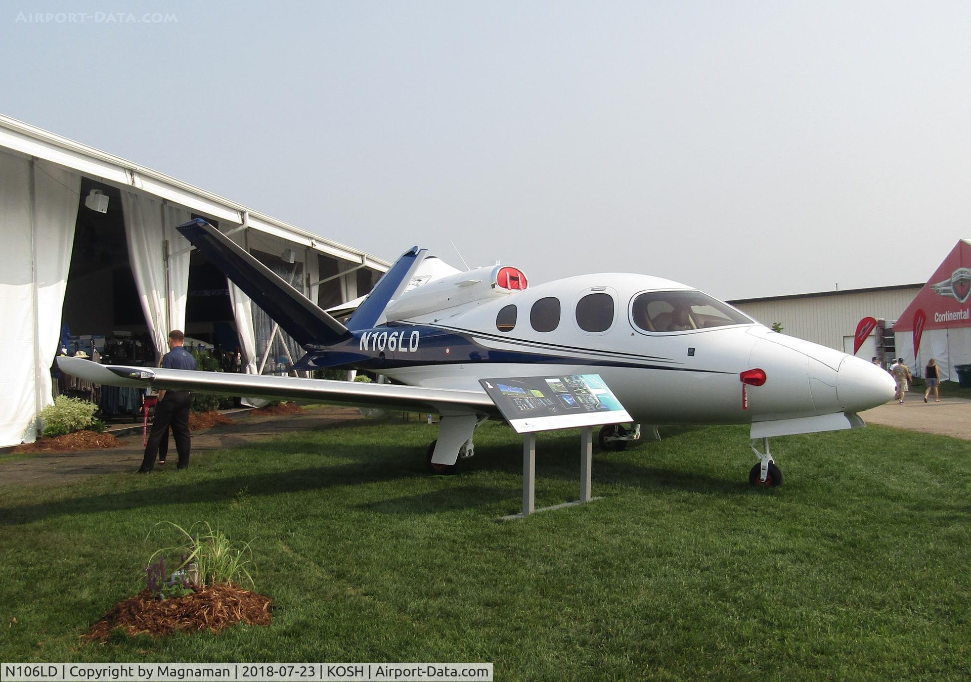 N106LD, 2018 Cirrus SF50 Vision C/N 0057, at EAA 18