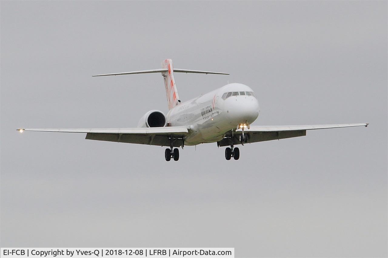 EI-FCB, 2005 Boeing 717-200 C/N 55191, Boeing 717-200, On final rwy 25L, Brest-Bretagne Airport (LFRB-BES)