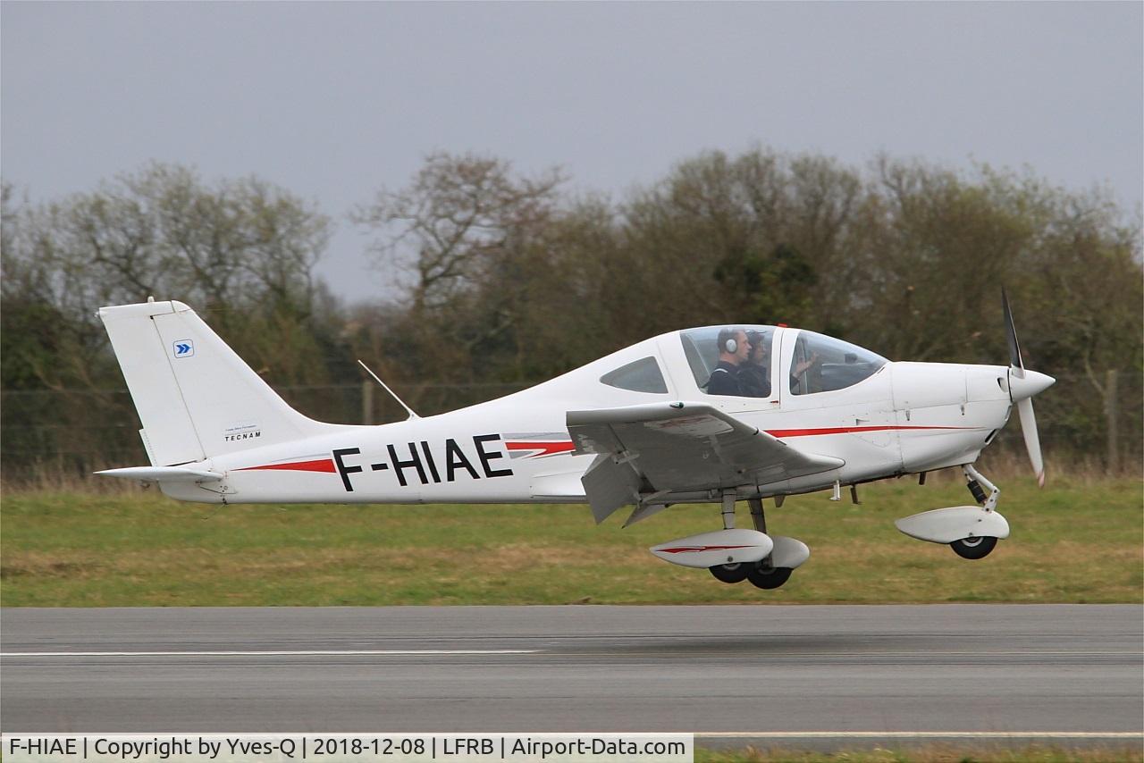 F-HIAE, Tecnam P-2002JF Sierra C/N Not found F-HIAE, Tecnam P2002 JF, Landing rwy 25L, Brest-Bretagne airport (LFRB-BES)