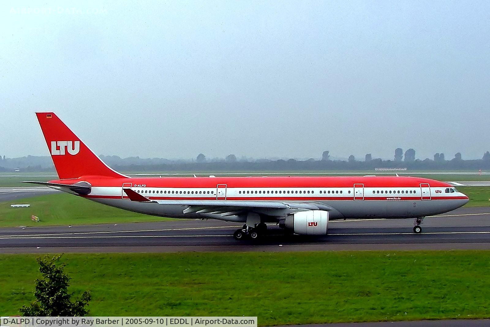 D-ALPD, 2002 Airbus A330-223 C/N 454, D-ALPD    Airbus A330-223 [454] (LTU) Dusseldorf Int'l~D 10/09/2005