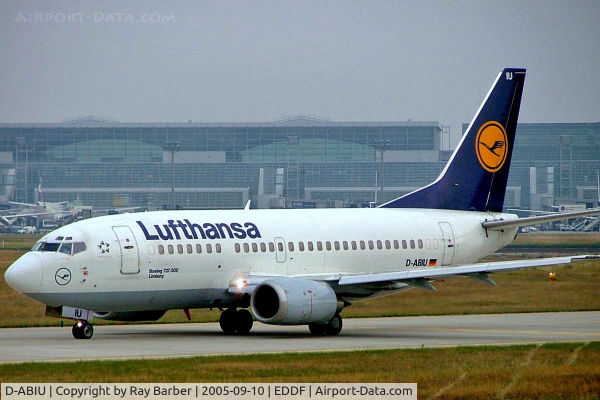 D-ABIU, 1991 Boeing 737-530 C/N 24944, D-ABIU   Boeing 737-530 [24944] (Lufthansa) Frankfurt Int'l~D 10/09/2005