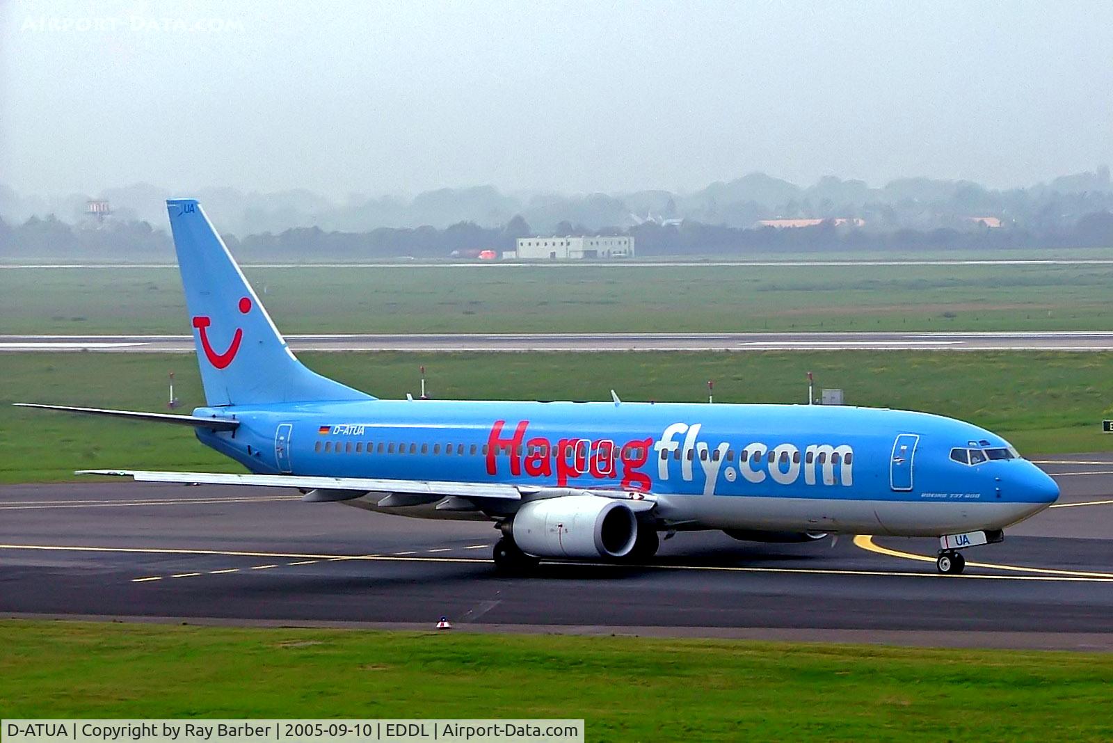 D-ATUA, 2000 Boeing 737-804 C/N 30465, D-ATUA   Boeing 737-804 [30465] (Hapagfly) Dusseldorf Int'l ~D 10/09/2005