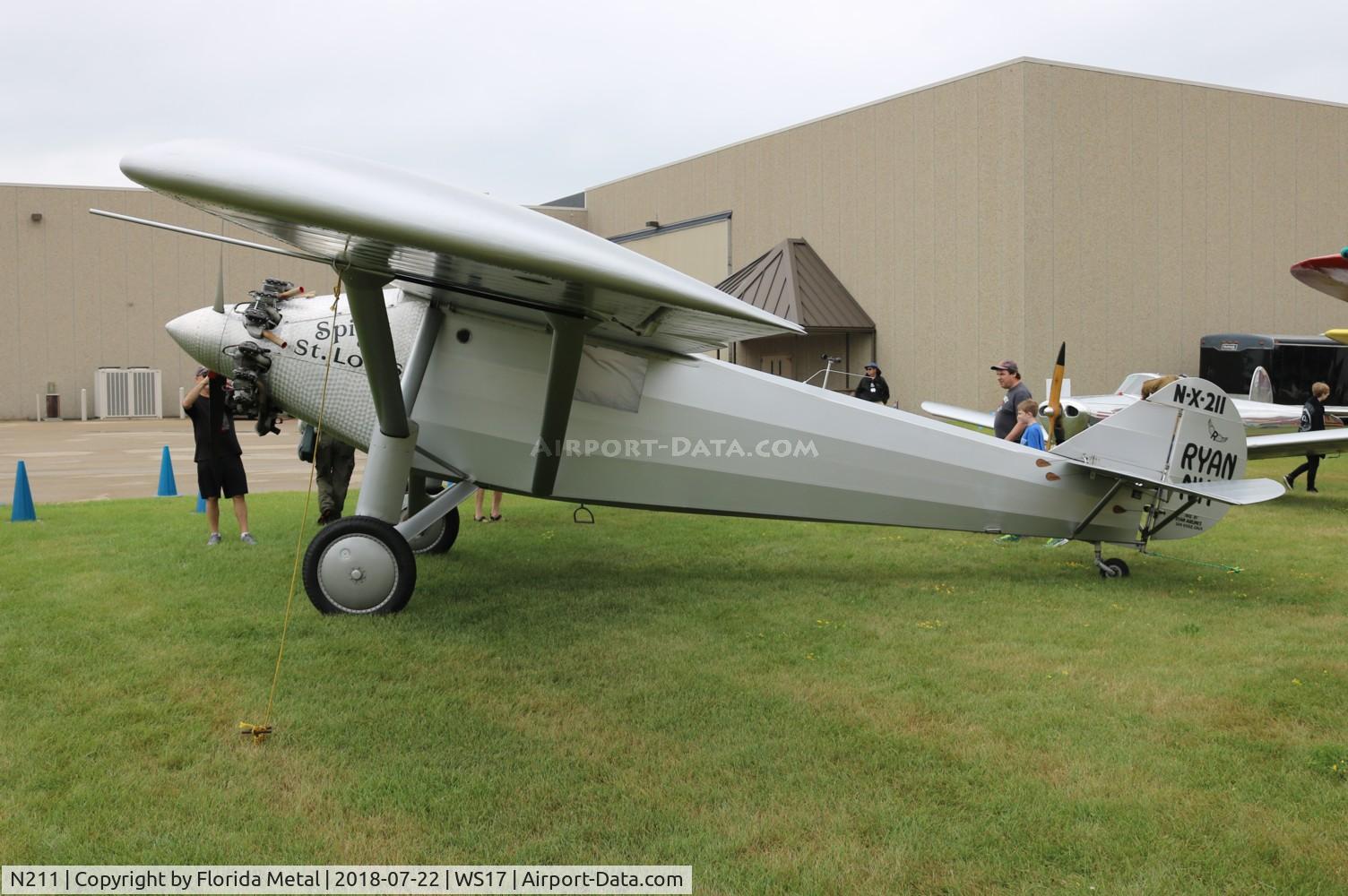 N211, 1990 Ryan NYP Replica C/N 2, Ryan NYP Replica