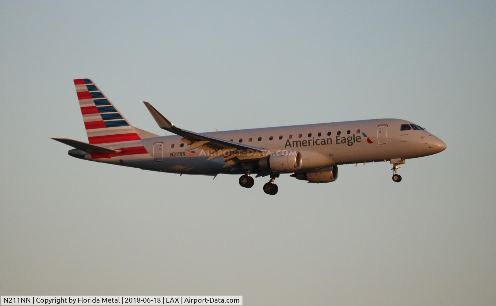 N211NN, 2015 Embraer 175LR (ERJ-170-200LR) C/N 17000501, American