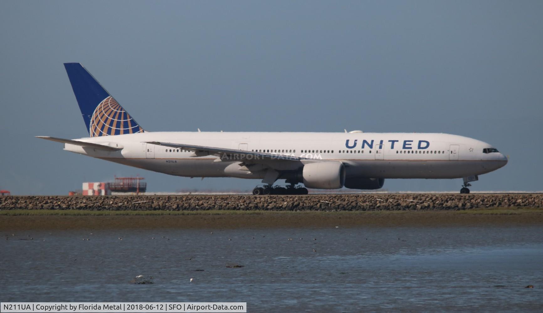 N211UA, 2000 Boeing 777-222 C/N 30217, United