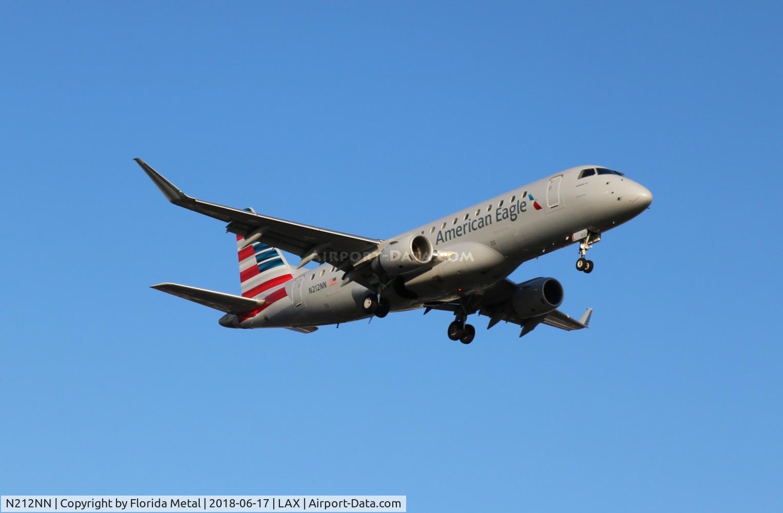 N212NN, 2015 Embraer 175LR (ERJ-170-200LR) C/N 17000504, American Eagle