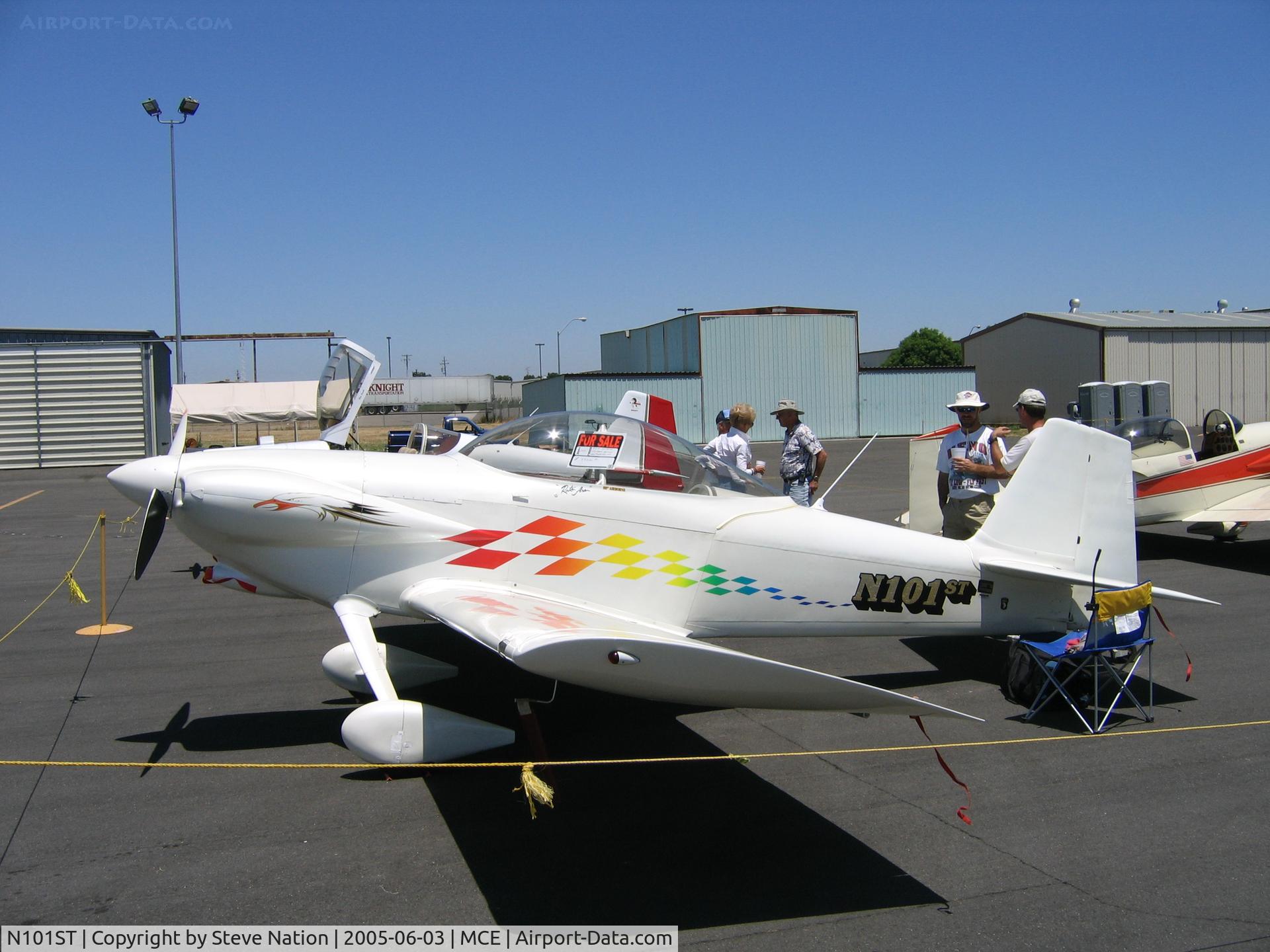 N101ST, 2000 Vans RV-4 C/N 3664, 2004 Jim Branum RV-4 homebuilt at Merced, CA