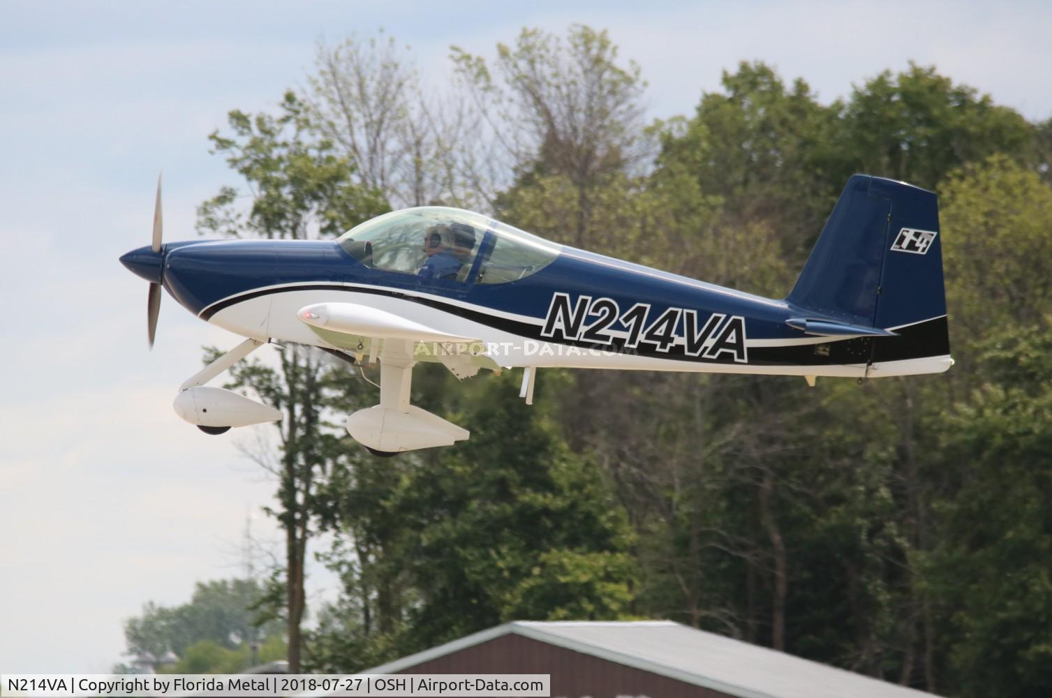 N214VA, 2012 Vans RV-14A C/N 140001, RV-14A