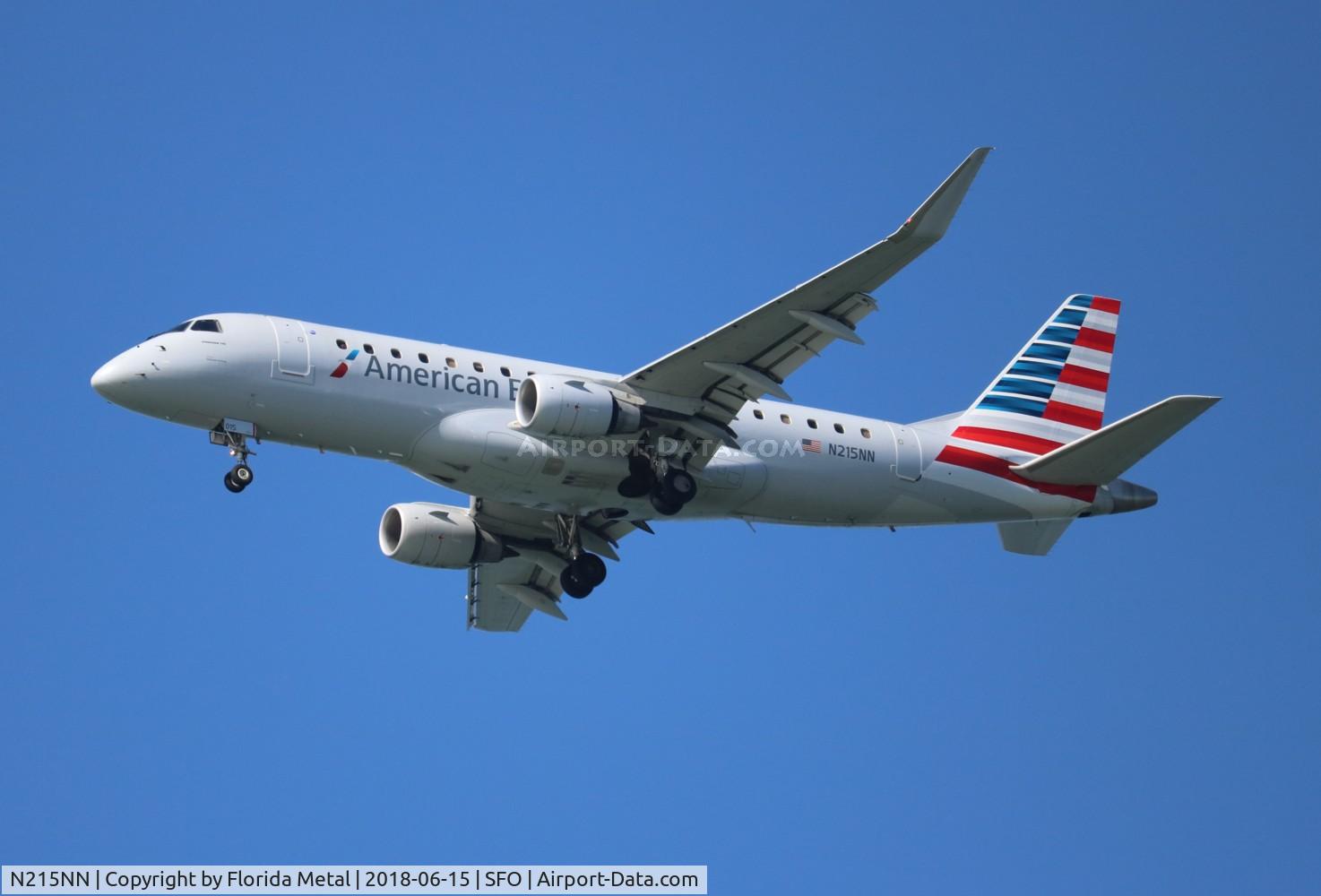 N215NN, 2015 Embraer 175LR (ERJ-170-200LR) C/N 17000511, American Eagle