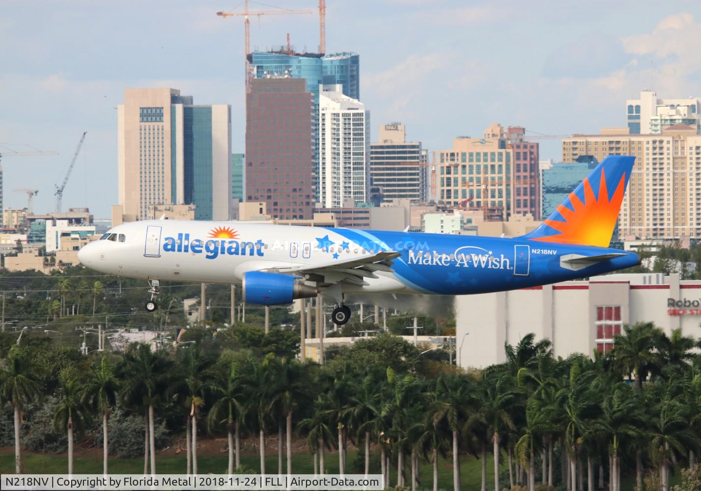 N218NV, 2000 Airbus A320-214 C/N 1229, Allegiant