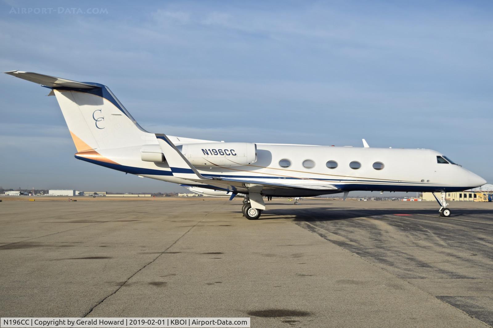 N196CC, 1985 Gulfstream Aerospace G-1159A Gulfstream III C/N 463, Parked on north GA ramp.