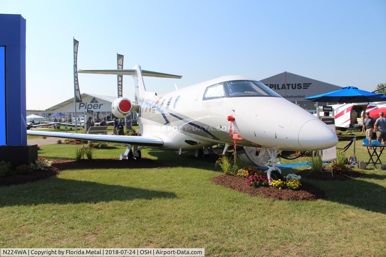 N224WA, 2017 Pilatus PC-24 C/N 102, PC-24