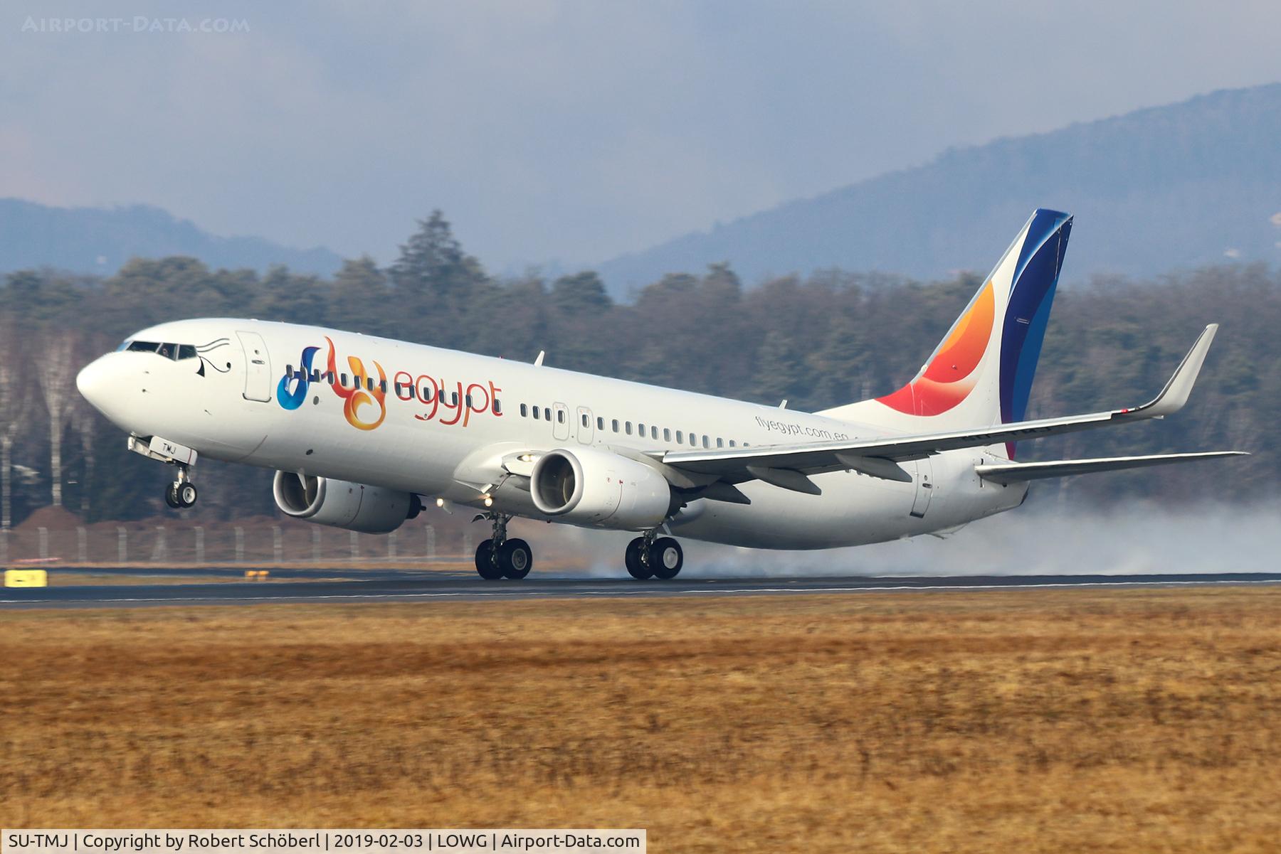 SU-TMJ, 2009 Boeing 737-82R C/N 38173, SU-TMJ @ LOWG 2019