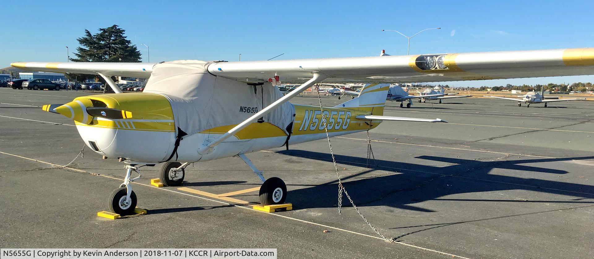 N5655G, 1969 Cessna 150K C/N 15071155, 1970 150K  Concord, CA