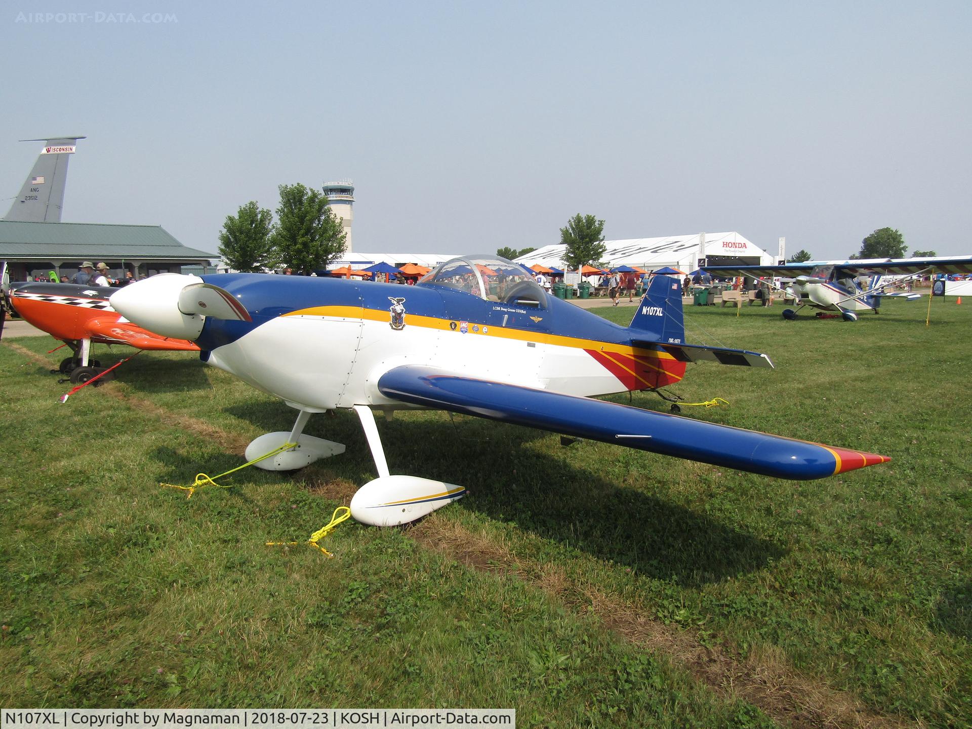 N107XL, 2017 Rihn DR-107L One Design C/N 323, at EAA 18