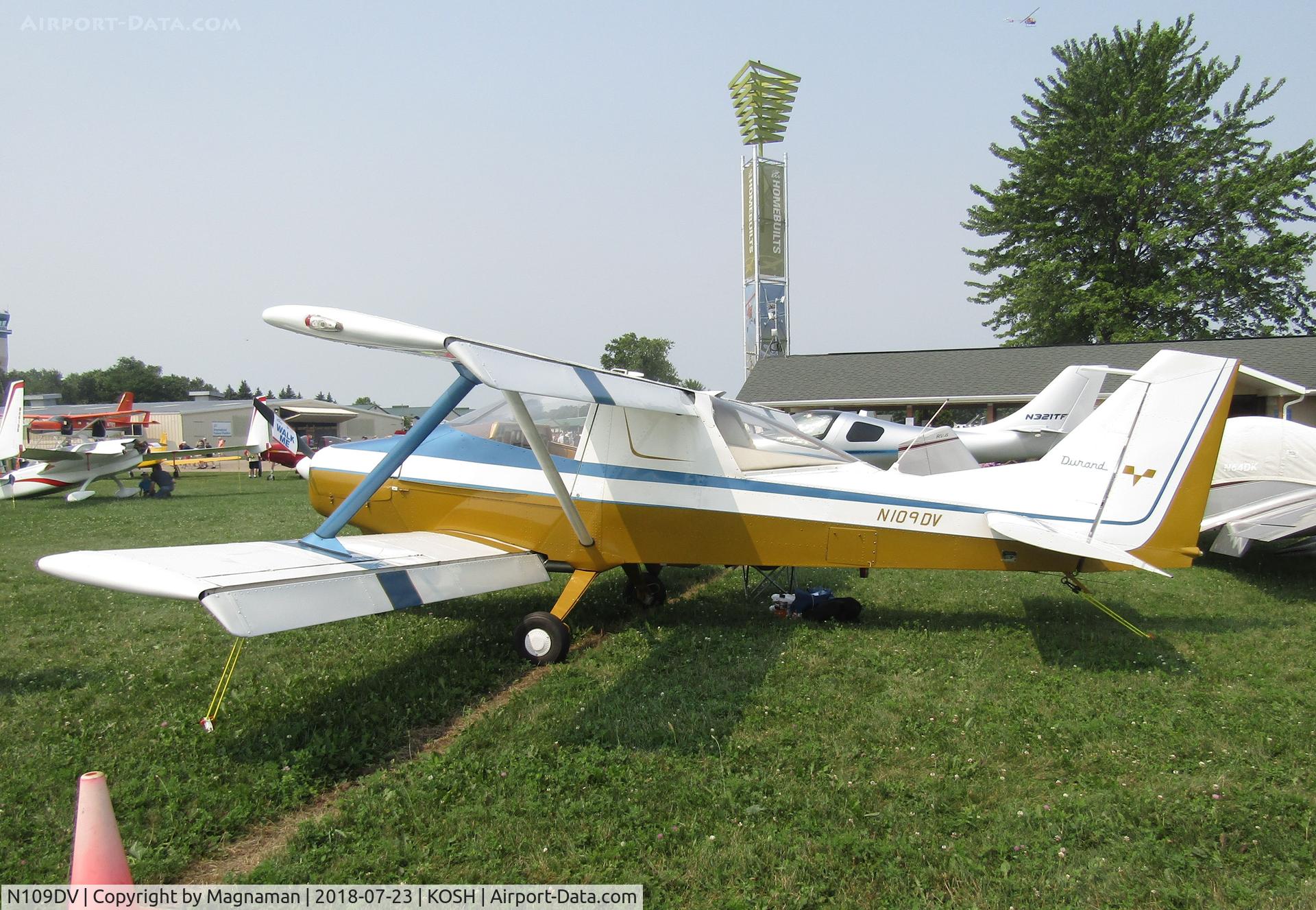 N109DV, 1978 Durand Mark V C/N 1, at EAA 18