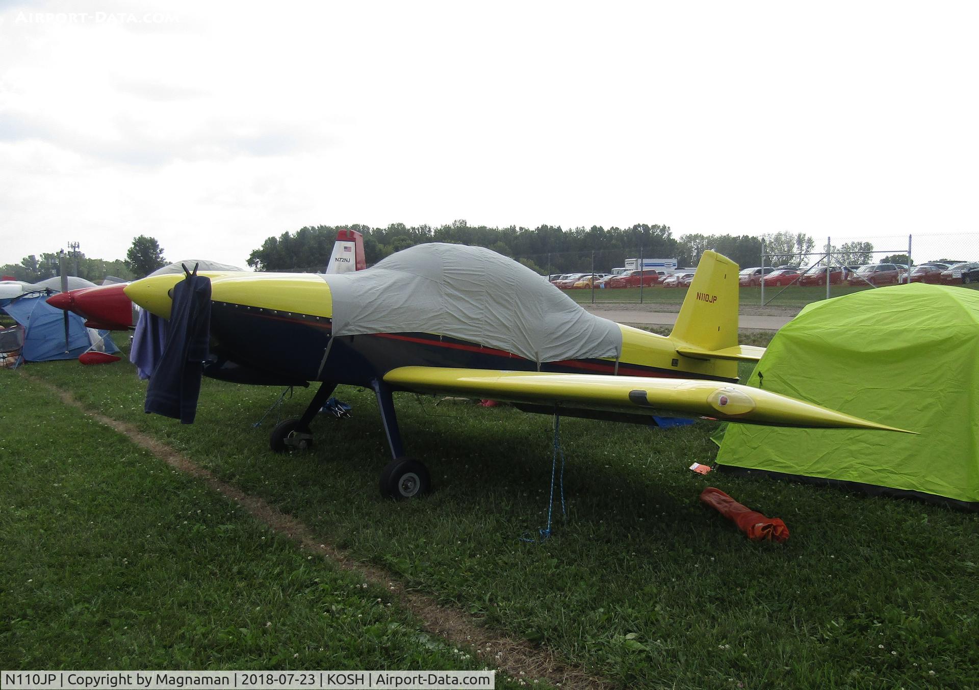 N110JP, 2004 Vans RV-8 C/N 001, at EAA 18