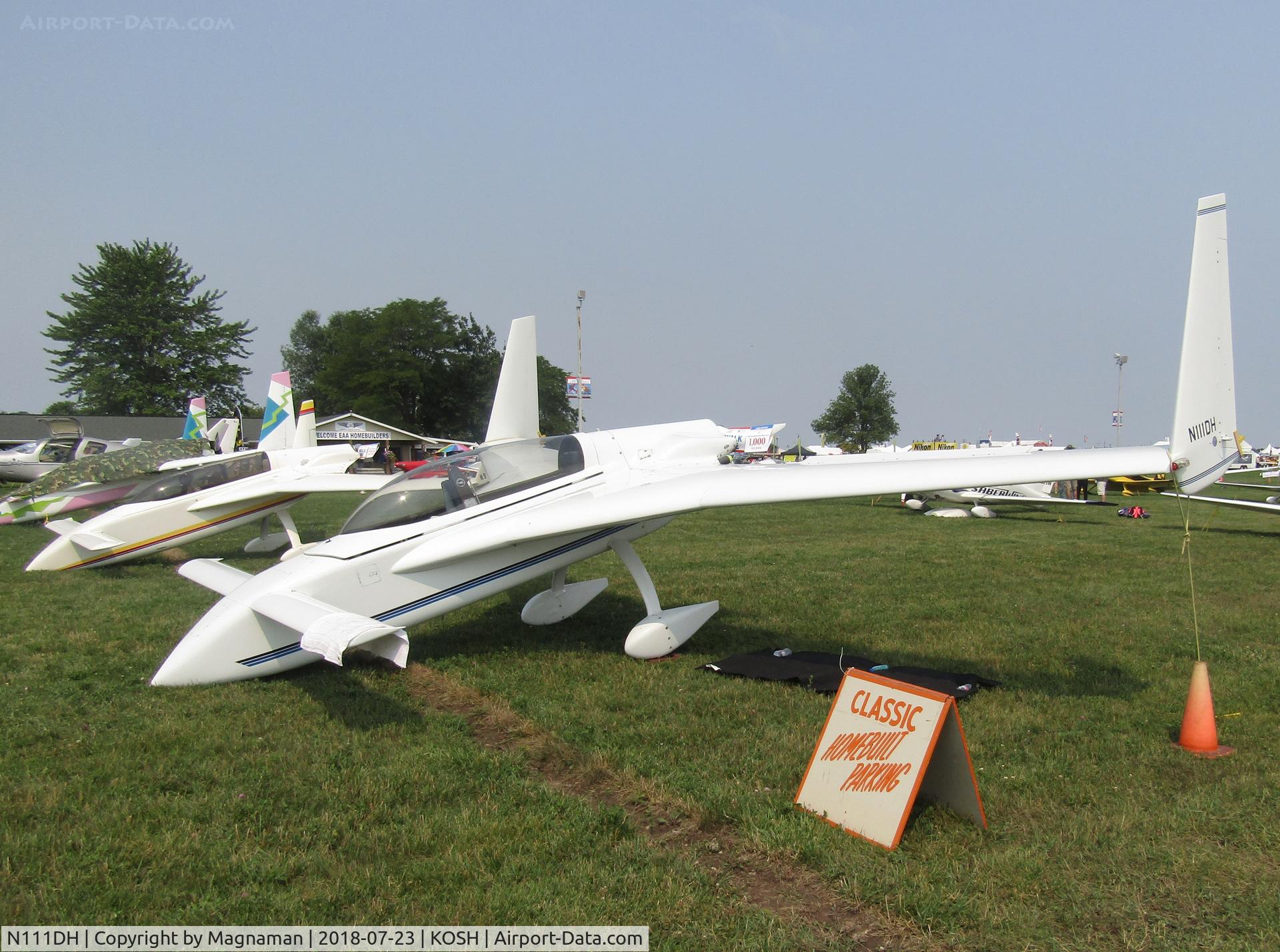 N111DH, 1991 Rutan Long-EZ C/N 336, at EAA 18