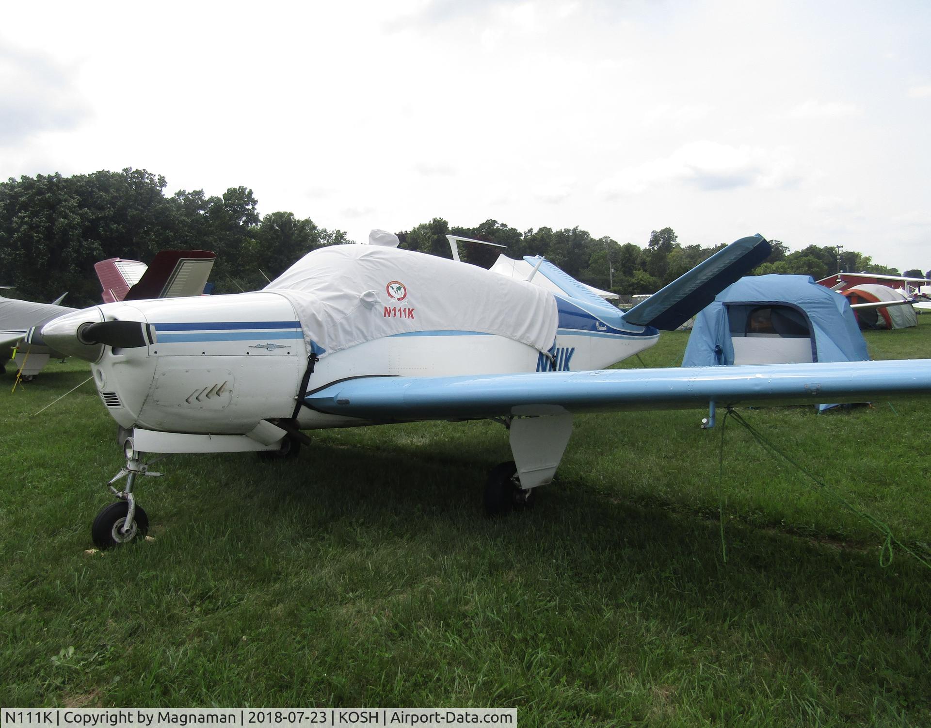 N111K, 1961 Beech N35 Bonanza C/N D-6786, at EAA 18