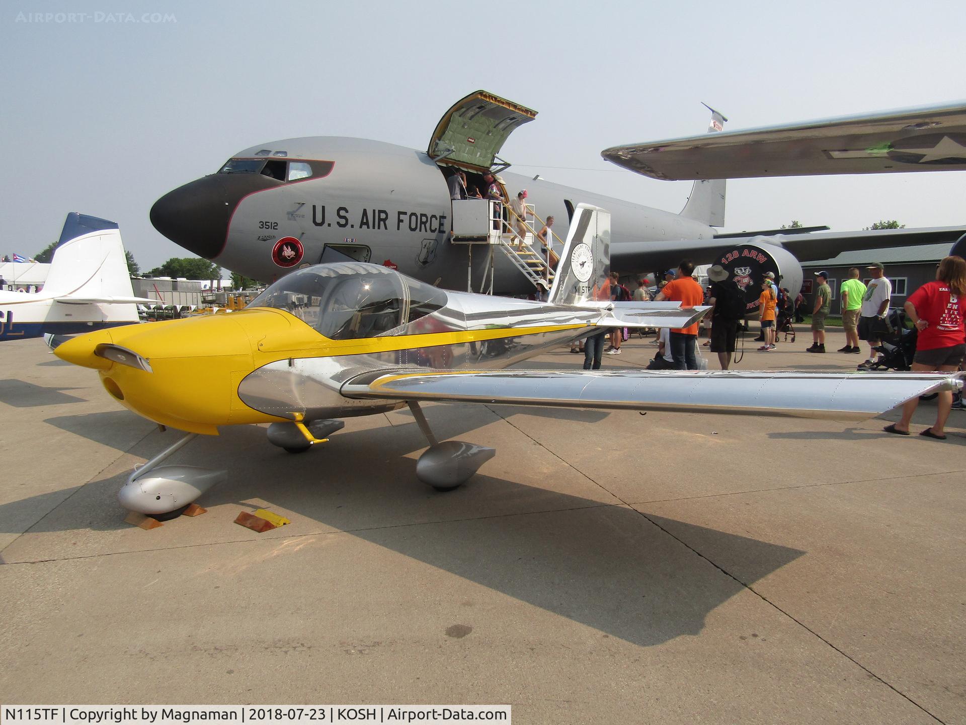 N115TF, 2018 Vans RV-12 C/N 121017, at EAA 18
