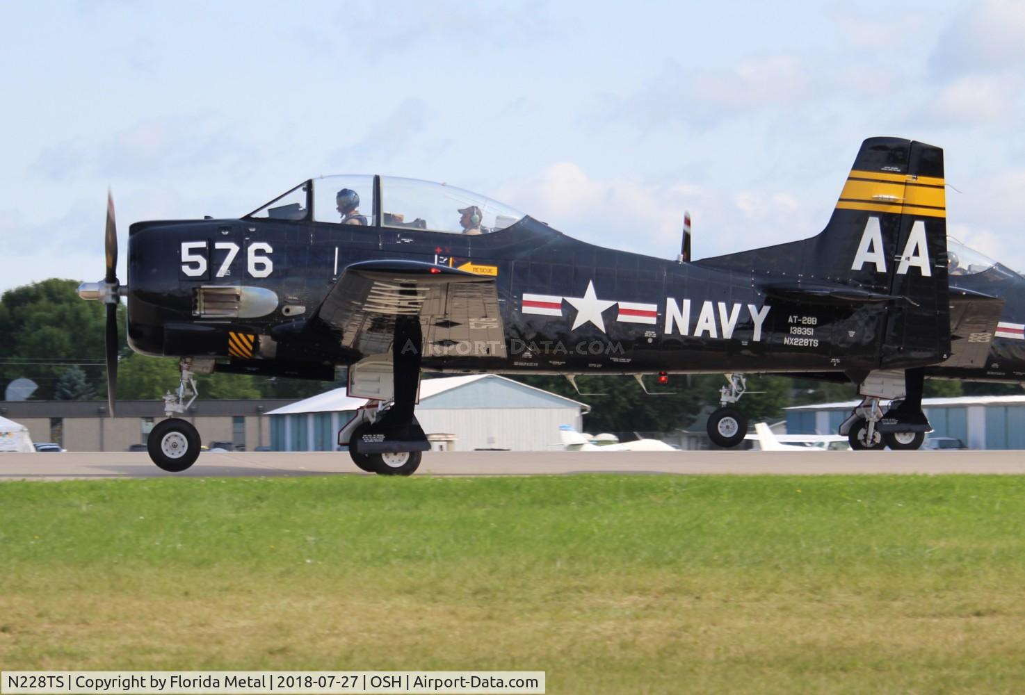 N228TS, 1954 North American T-28D Trojan C/N 200-422, T-28D