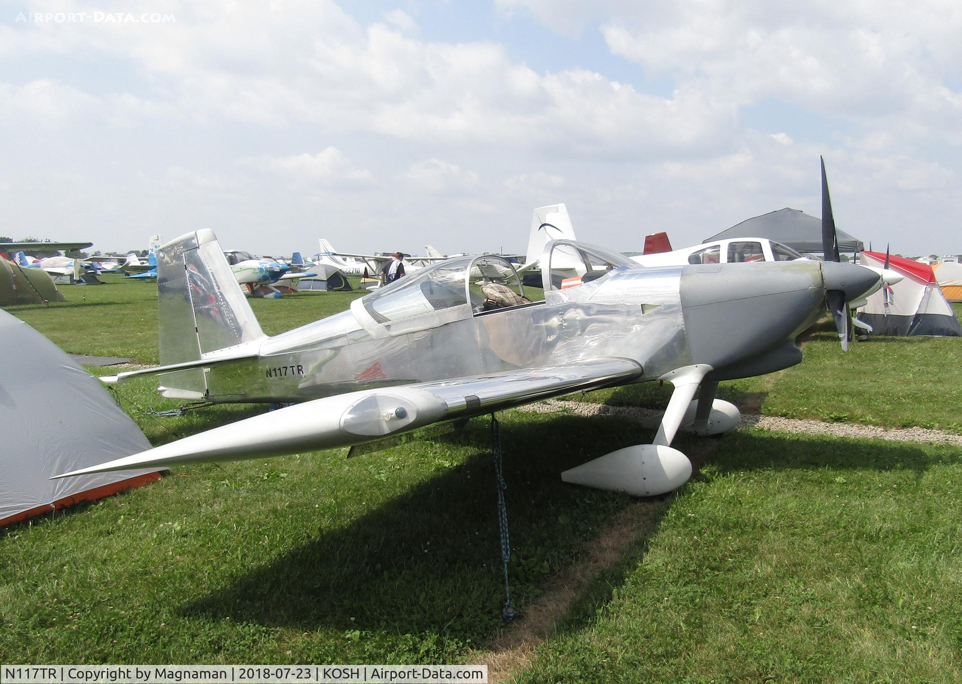 N117TR, 2013 Vans RV-7 C/N 72201, at EAA 18