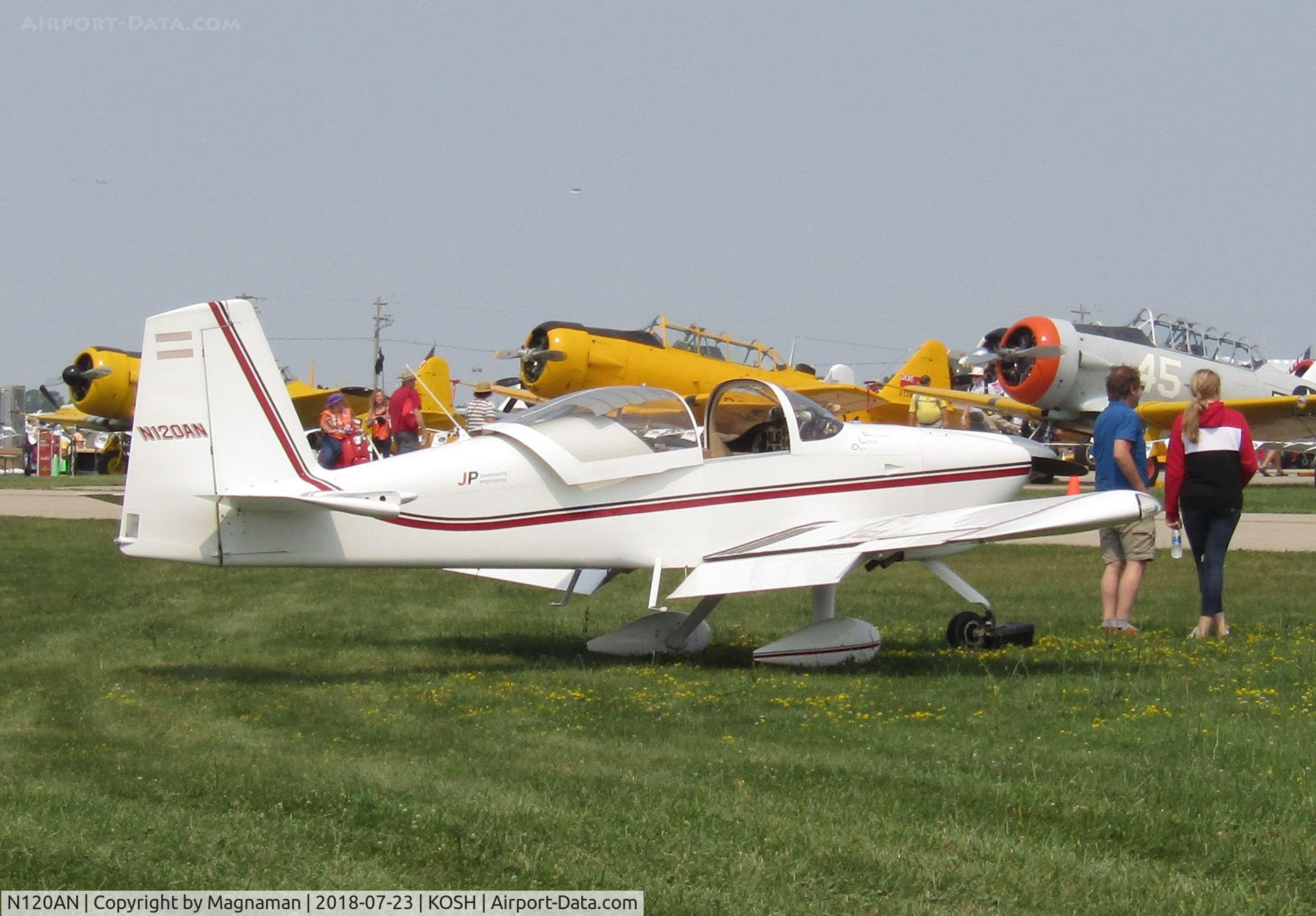 N120AN, 2008 Vans RV-9A C/N 90511, at EAA 18