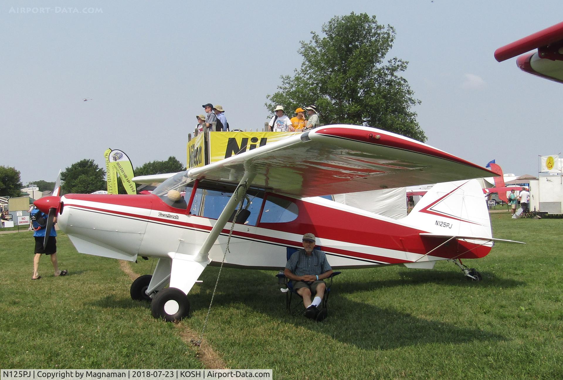 N125PJ, Barrows Bearhawk C/N 570, at EAA 18