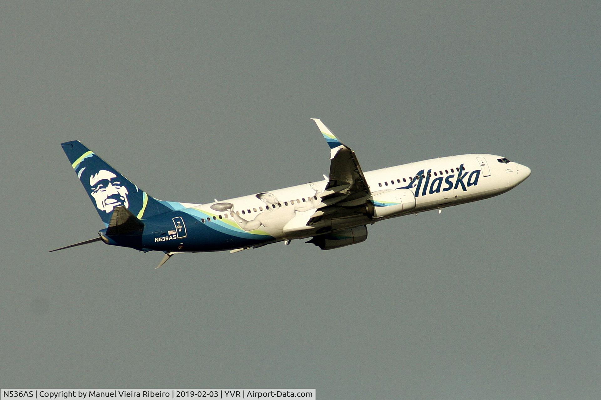 N536AS, 2012 Boeing 737-890 C/N 35203, 