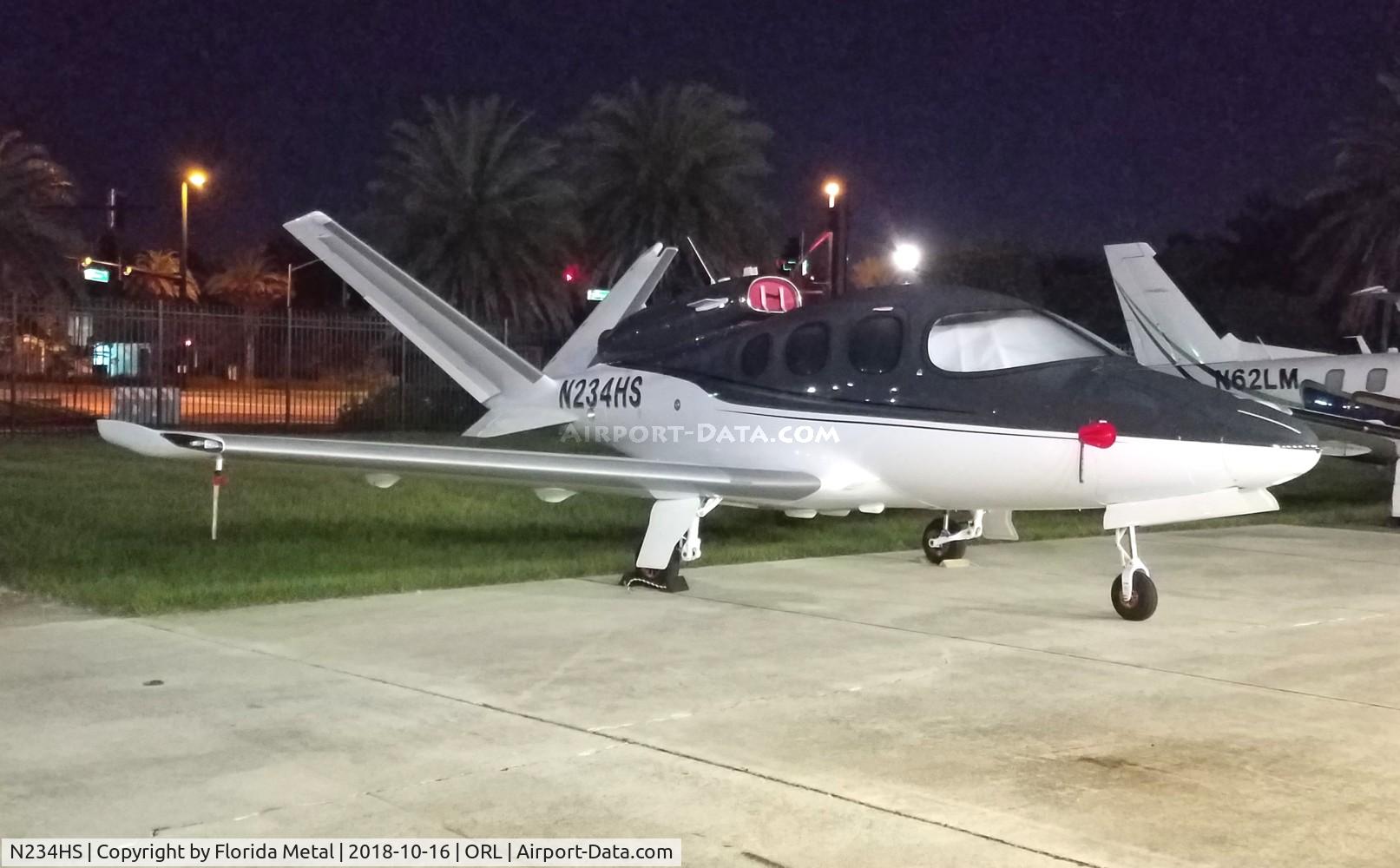 N234HS, 2017 Cirrus SF50 Vision C/N 0012, SF50 Vision