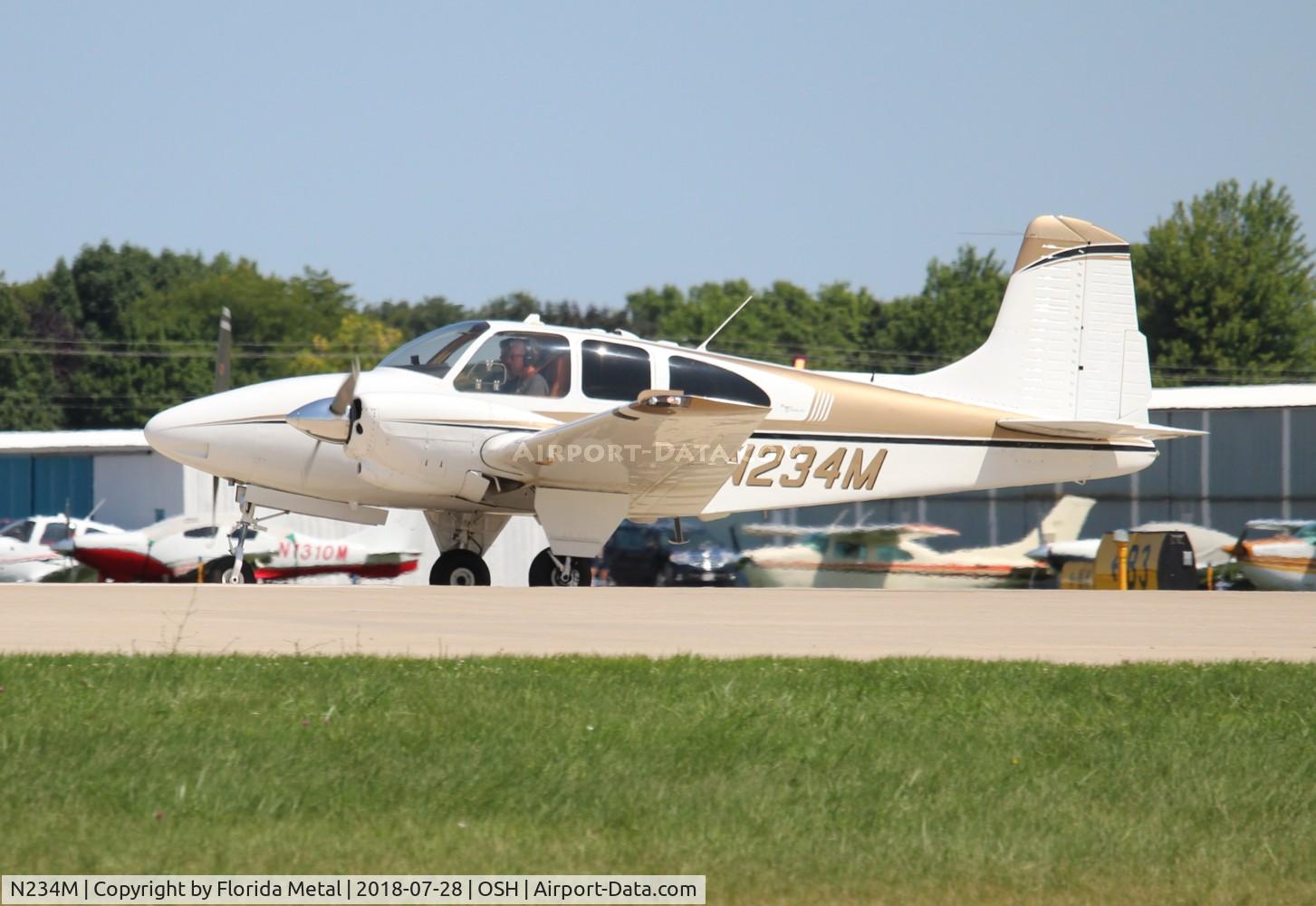 N234M, 1963 Beech D95A Travel Air C/N TD-560, Travel Air