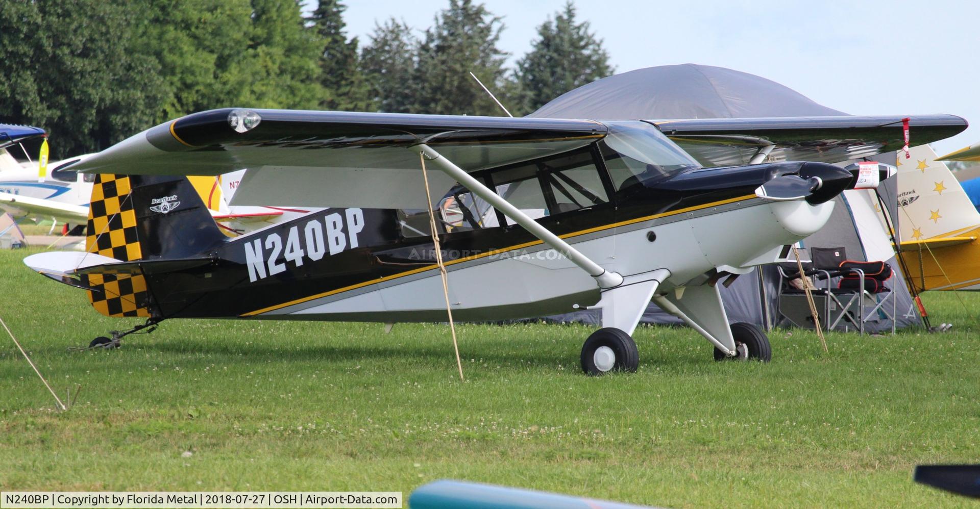 N240BP, 2017 Avipro Aircraft Ltd BearHawk Patrol C/N P240, Bearhawk Patrol