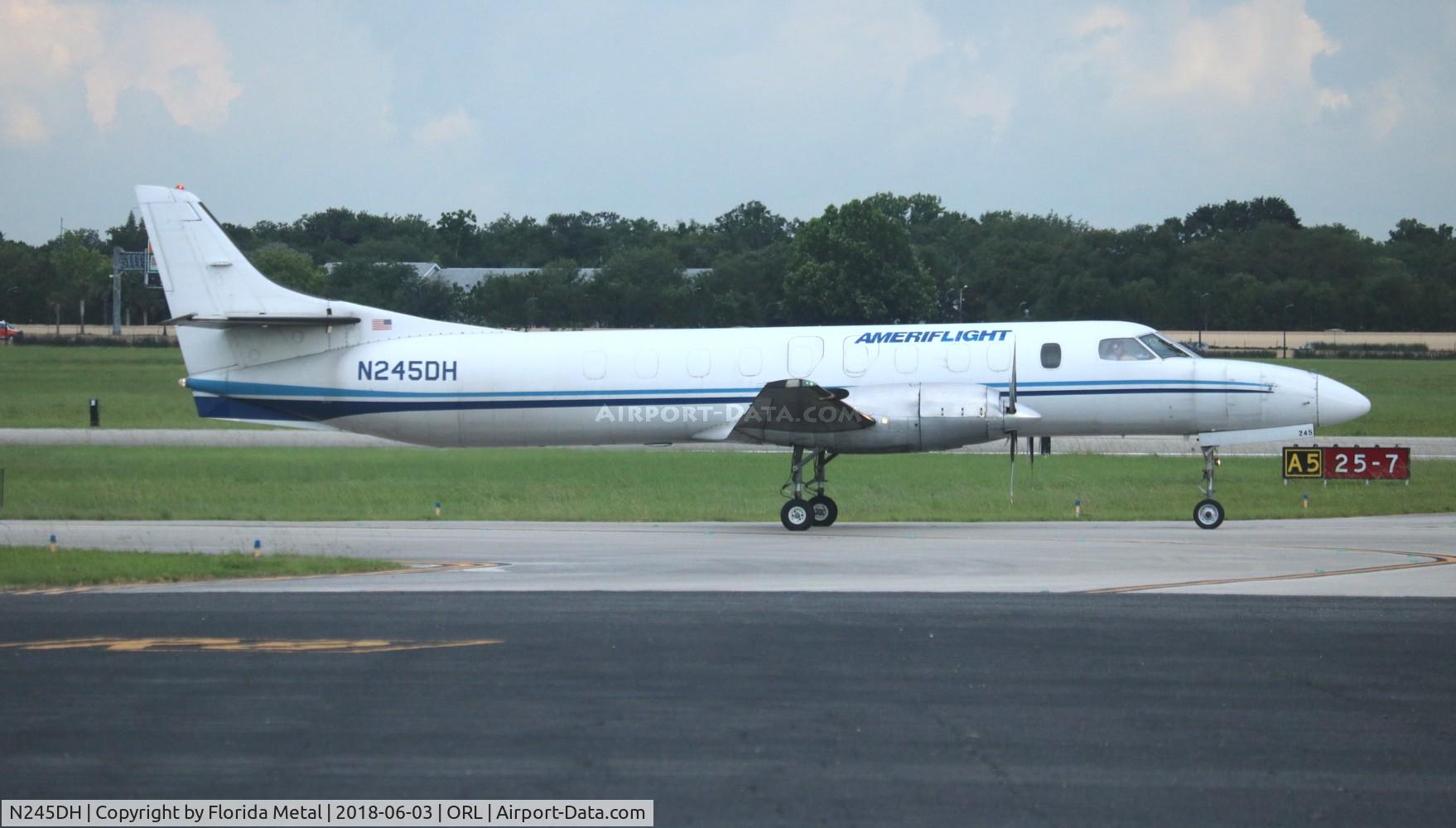 N245DH, 1985 Fairchild SA-227AT Merlin IVC C/N AT-624B, Ameriflight