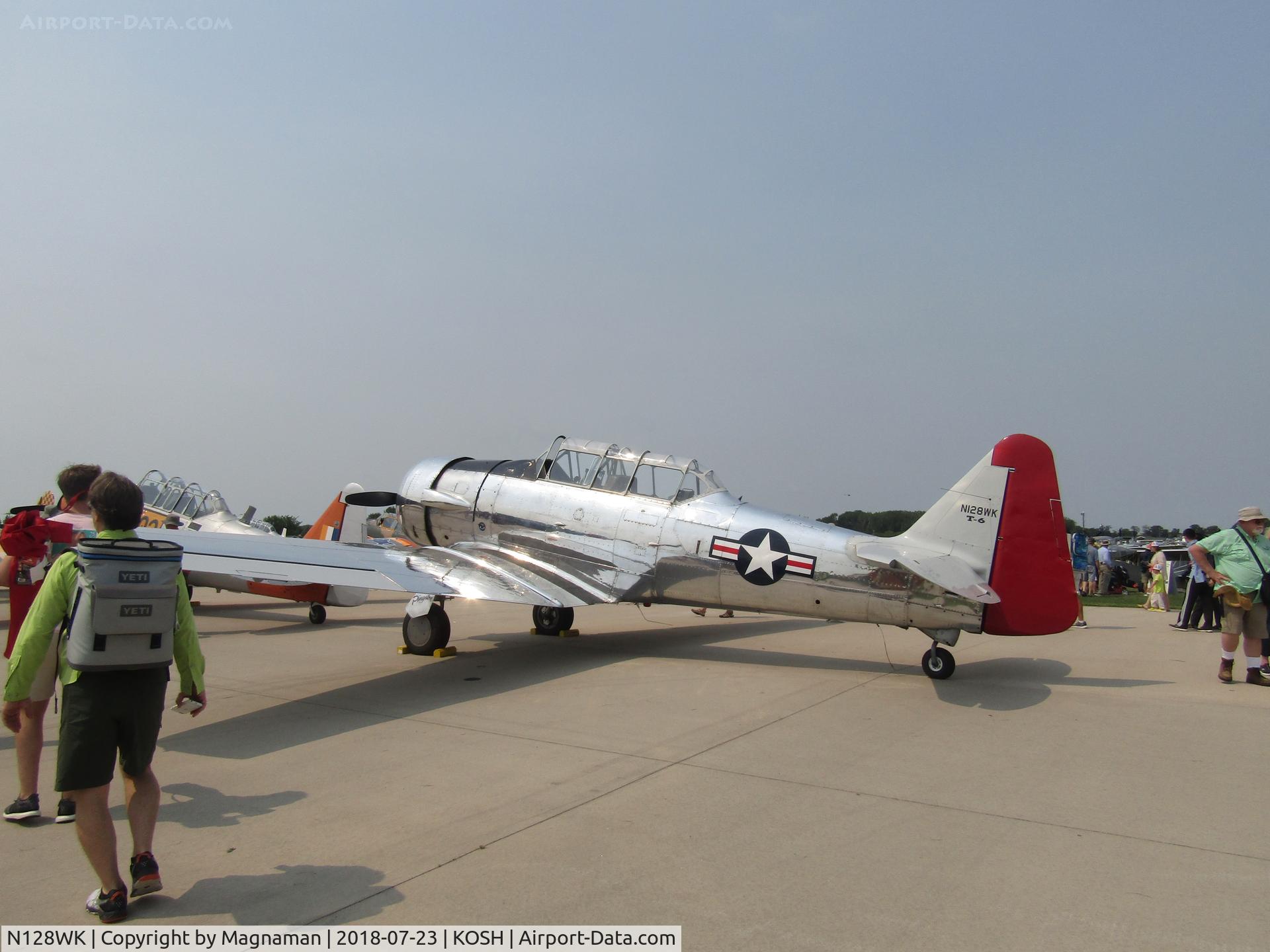 N128WK, 1952 North American AT-6G Texan C/N 168-102 (49-2998), at EAA 18