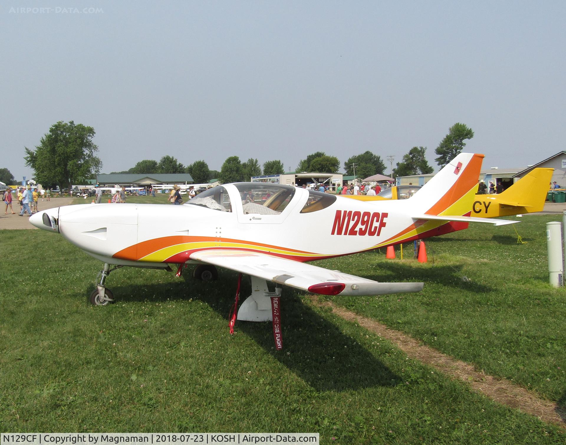 N129CF, 2008 Stoddard-Hamilton Glasair Super IIG C/N 2270, at EAA 18
