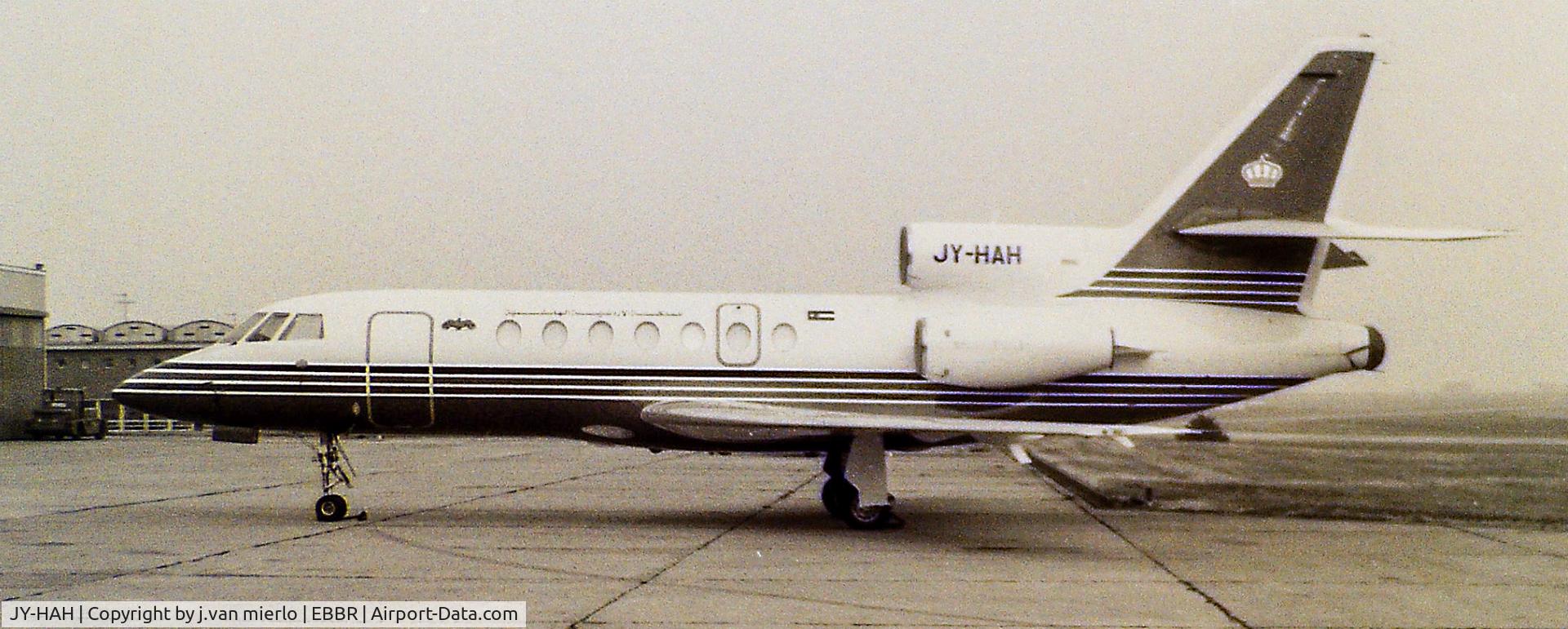 JY-HAH, 1986 Dassault Falcon 50 C/N 052, Brussels G.A.T.