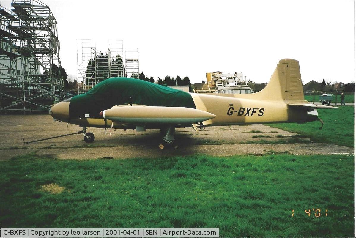 G-BXFS, 1971 BAC 167 Strikemaster Mk.87 C/N EEP/JP/2876, SEN Southend 1.4.2001
