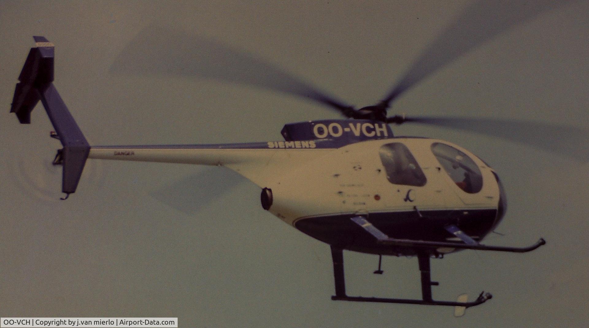 OO-VCH, Hughes 369D C/N 77-0166D, Belgium