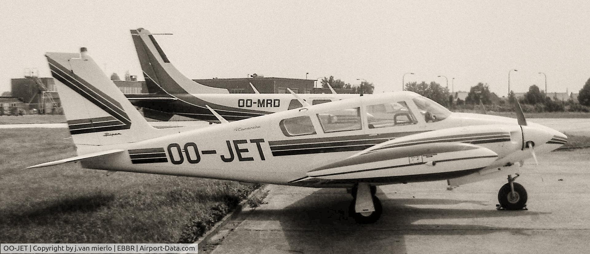 OO-JET, Piper PA-30 Twin Comanche Twin Comanche C/N 30-1603, Brussels