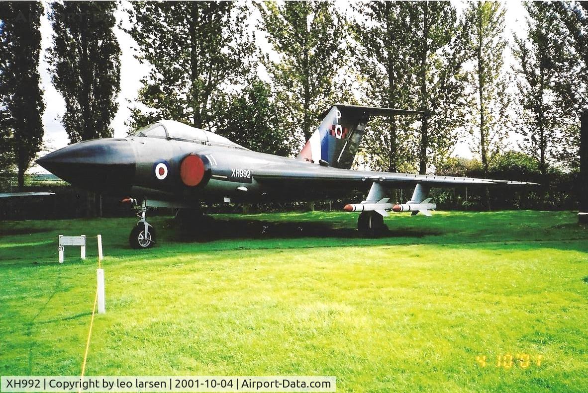 XH992, 1959 Gloster Javelin FAW.8 C/N Not found XH992, Newark Museum 4.10.2001