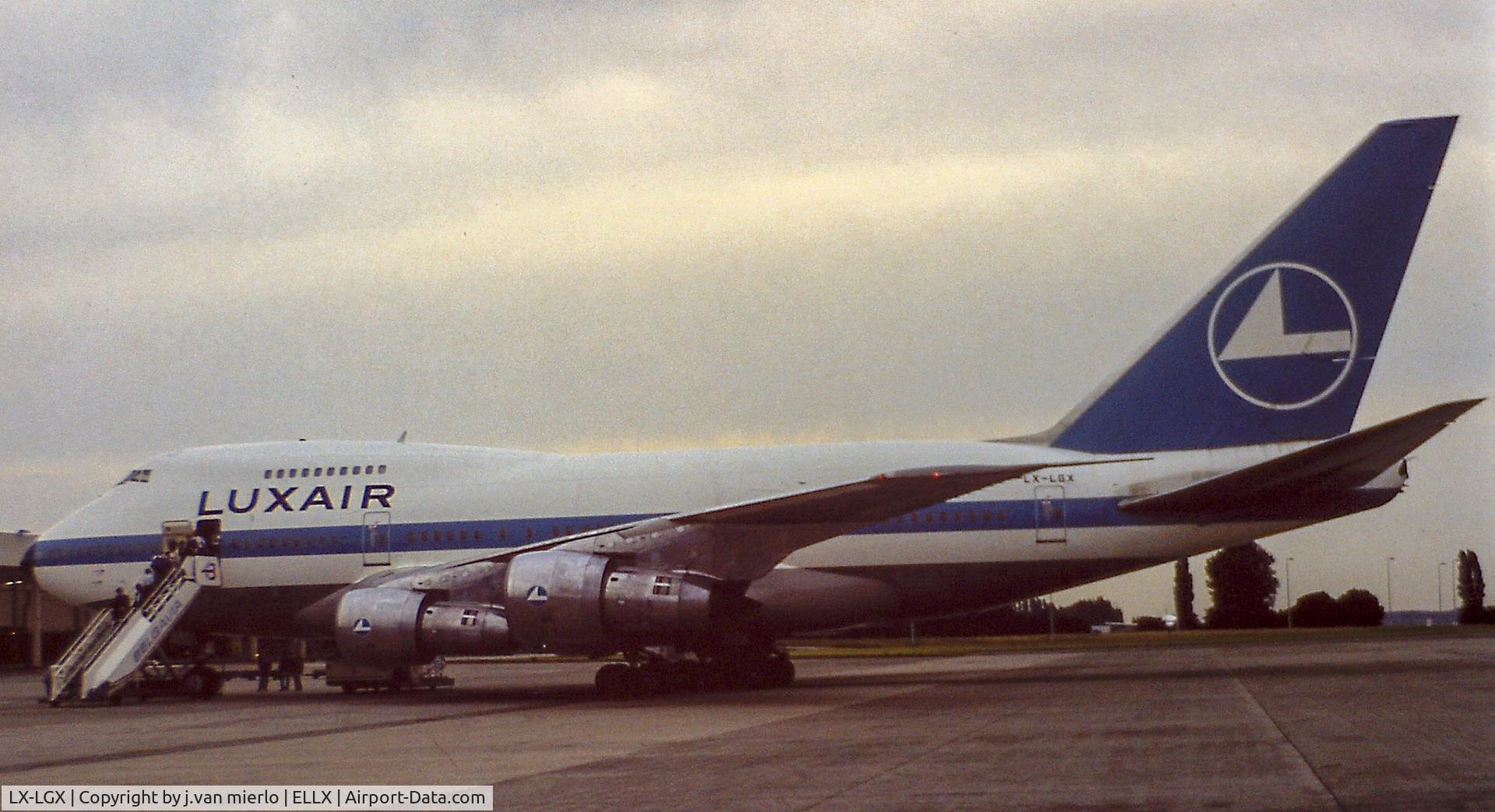 LX-LGX, 1976 Boeing 747SP-44 C/N 21133, Luxemburg